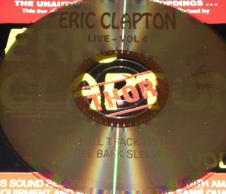 Eric Clapton Live Vol.  4 Aust.  Cd Rare Tears In Heaven Layla Cocaine Cream