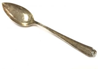 Antique Sterling Silver R Harris & Co Engraved Eleanor 1915 Tea Spoon