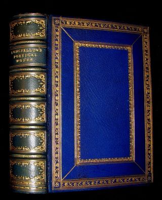 1883 Rare Book - The Poetical Of Henry Wadsworth Longfellow.  Complete Ed.