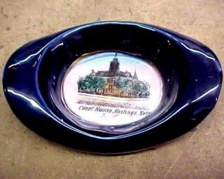 Antique Advertising Pin Tray Hastings Nebraska Court House - Stein Brothers 1910