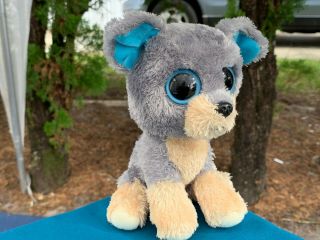 Rare Ty Scraps Beanie Boos Babies Baby Puppy Dog 7 " Plush Stuffed Animal Toy