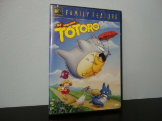 My Neighbor Totoro - Hayao Miyazaki Anime Rare 2002 Fox Dub - Dvd