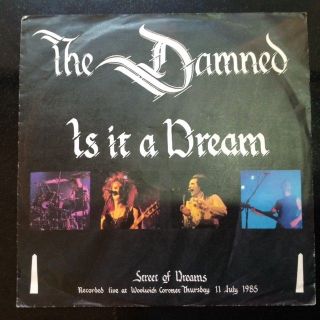 The Damned Is It A Dream Rare German 7 " Diff Promo Ps Punk Sex Pistols Clash