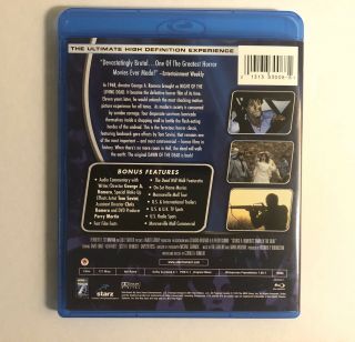 Dawn of the Dead 1978 (Blu - ray Disc,  2007) rare OOP George Romero Anchor Bay 2