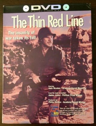 The Thin Red Line Dvd Out Of Print Rare Jack Warden / Keir Dullea 1964 Oop