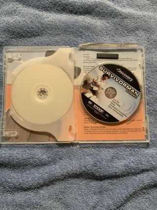 Survivorman Season 2 DVD Set 2 Disc Set 2008 RARE DISCOVERY CHANNEL TV SERIES 3