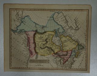 1814 J Russell Map Of British Dominions In North America