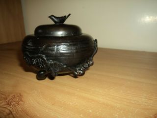 Oriental Chinese? Japanese? Bronze Censer With Character Marks