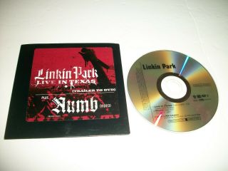 Linkin Park Live In Texas (trailer To Dvd) Plus Numb (video) Rare Promo