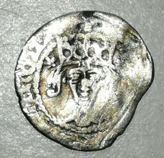 Rare 1413 - 1422 Britain Henry V Silver Hammered Penny - York -