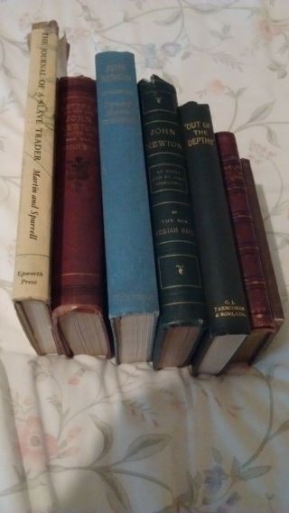 X7 antique books relating to John Newton from Olney 2