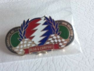 dead and company pin Charlotte 2016 GDP Weir Mayer Shirt Hat pin Rare 3