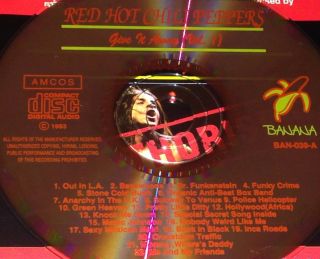 Red Hot Chili Peppers Give It Away (vol.  1) Australian Live Cd Rare Police