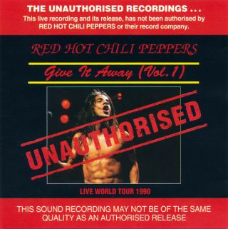 Red Hot Chili Peppers Give It Away (Vol.  1) Australian Live CD Rare Police 2