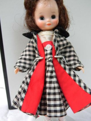 Vintage Betsy Mccall Doll Outfit Town And Country & 2 Pair Socks,  Vest,  Hat Boot