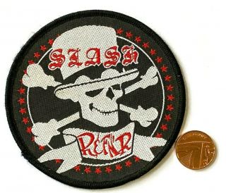 SLASH - OG Woven Patch Official Sew On Guns N Roses Rare Limited Edition 2