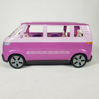 Vintage 2002 Mattel Barbie 2 Tone VW Volkswagon Bus Van - Horn 2