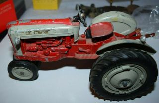Antique Ford Fordson Diecast Tractor Toy Metal Rims