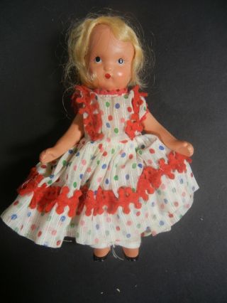 Vintage Bisque Nancy Ann Storybook 5 " Doll