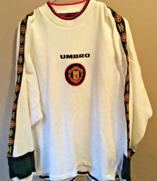Rare Manchester United Umbro Sweater - Long Sleeve