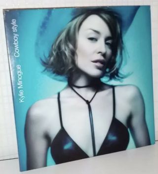 Kylie Minogue Cowboy Style Cd Single 2trk,  Video Mushroom Card Very Rare Kylie