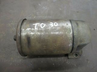 Ferguson To20 To30 Continental Oil Filter Canister Housing Antique Tractor