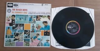 The Beach Boys - All Summer Long - Rare Uk Capitol 12 " Stereo Vinyl Lp