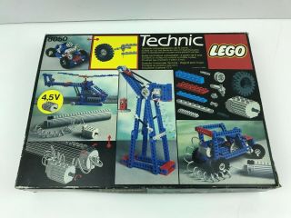 Vintage Lego Technic 8050 Expert Builder Set Box Only With Inserts