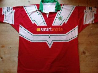 Caerphilly,  Wales Rugby Match Worn Player Shirt/jersey/maillot/ Rare Look No 9