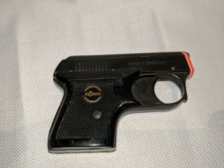 Vintage Rohm Rg2 Made In Germany Toy Cap Gun Metal Pistol