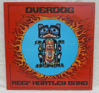 Rare Keef Hartley Band Overdog Lp Uk First Pressing Classic Prog Blues Rock