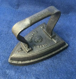Antique Flat,  Sad Iron,  No 5,  Made In England