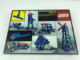 Vintage Lego 8050 Expert Builder Set Box Only Very - No Technic Branding 2