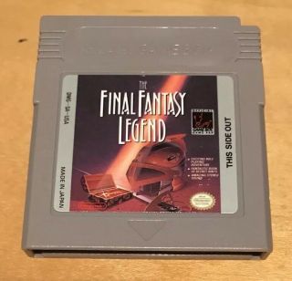 Final Fantasy Legend (nintendo Game Boy,  1990) Cartridge Only Rare