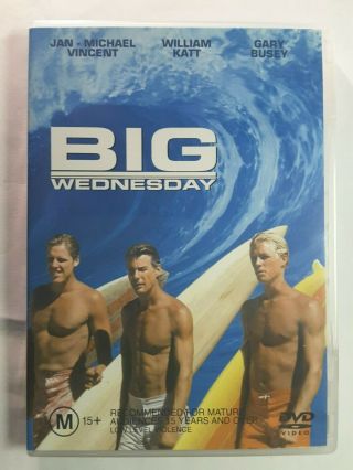 Big Wednesday DVD (1978) SURFING MOVIE DOCUMENTARY - Classic Surf Film - RARE R4 3