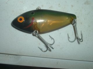 Old Fishing Lures Early Bomber Pinfish Rare Color Shad Lipless Texas Bait Look