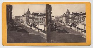Boehl & Koenig: St.  Louis,  Missouri Auctioneers Very Rare 1860s Stereoview Sv