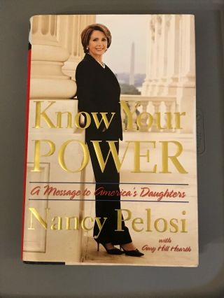 Nancy Pelosi signed book auto autograph Speaker of the House President RARE hero 3