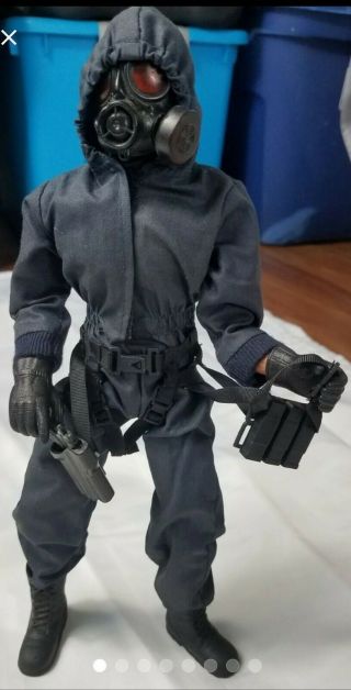 Male Usa Military Gas Mask Special Forces Rare Clothed Accessories Barbie Doll