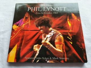 Phil Lynott Thin Lizzy Live In Sweden 1983 Rare Cd Unplayed
