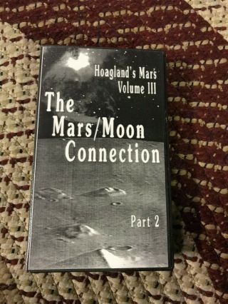Hoaglands Mars Vol 3 The Mars /moon Connection Part 2 Vhs Oop Rare Big Box Slip