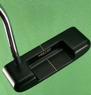 Maltby Pro Series Carbon Brass Rm902 Putter Right Hand 37 " Inch Rare (2256)