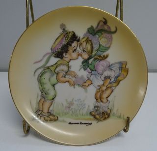 Rare Brownie Downing Wall Hanging Plate