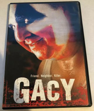 Gacy (dvd,  2003) Horror Hard To Find Rare Oop John Wayne Gacy Vg Shape