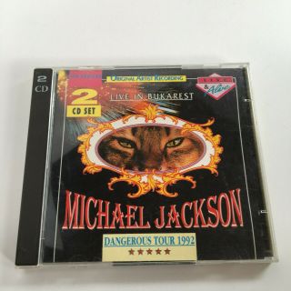 Michael Jackson - Live In Bukarest: The Dangerous Tour Rare 2 Cd Set