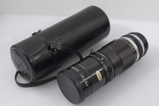 - Petri C.  C.  Auto 200mm F3.  5 Telephoto Lens W/caps,  Fitted Case,  Rare