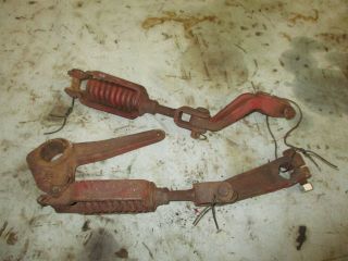 Ih Farmall M H Brake Linkage - Springs - Arms - Parts Antique Tractor 2