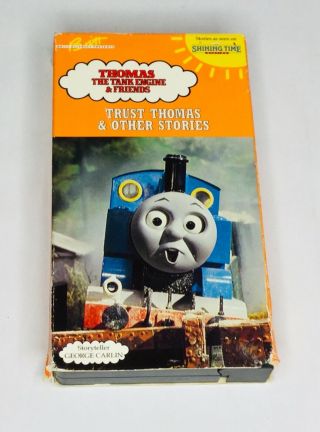 Trust Thomas The Tank Engine - Trust Thomas & Other Stories - Vhs Video Train Rare