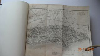 Sussex 1871 Post Office Directory By Kelly,  Map 447 Pps V Rare
