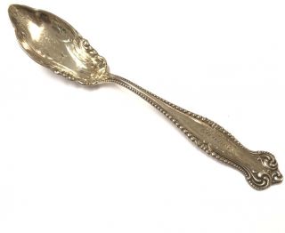 Antique Ornate Sterling Silver R Harris & Co Engraved Eleanor 1912 Spoon